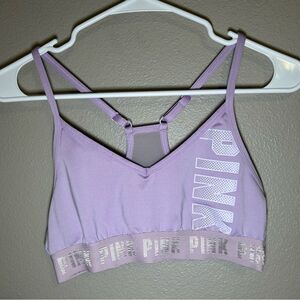 Victoria’s Secret PINK Active purple ultimate lightly lined sport bra size small